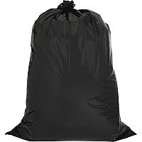 Genuine Joe Heavy Duty Contractor Bags Large Size - 42 gal Capacity - 48" Length x 33" Width x 2.50 mil (63 Micron) Thickness - Low Density - Black - Kitchen - 20/Box - 1 / Carton (GJO02311)