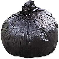 AbilityOne 8105013862329, SKILCRAFT Recycled Content Trash Can Liners, 45 gal, 1.5 mil, 40" x 48", Black/Brown, 100/Carton