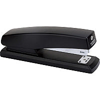 Business Source Full-Strip Desktop Stapler Staples Upto 20 Sheet - Holds Upto 210 Staple - Full Strip - 3.50" Throat Depth - Black - Metal, Plastic - 1 Each (BSN65648)