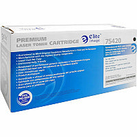 Elite Image Remanufactured MICR Laser Toner Cartridge - Alternative for HP 05A (CE505A) - Black - 1 Each 2300 Pages (75420)