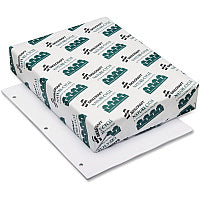 AbilityOne 7530010338891 SKILCRAFT Xerographic Paper, 92 Bright, 3-Hole, 20lb, 8.5 x 11, White, 500 Sheets/Ream, 10 Reams/Carton