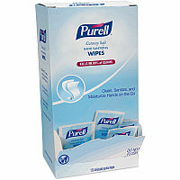 PURELL(R) Cottony Soft Sanitizing Wipes 5" Width x 7" Length - White/ - 120 / Box (902712)