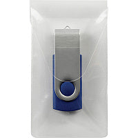 Smead Self-Adhesive USB Flash Drive Pocket Poly - Clear (68150)