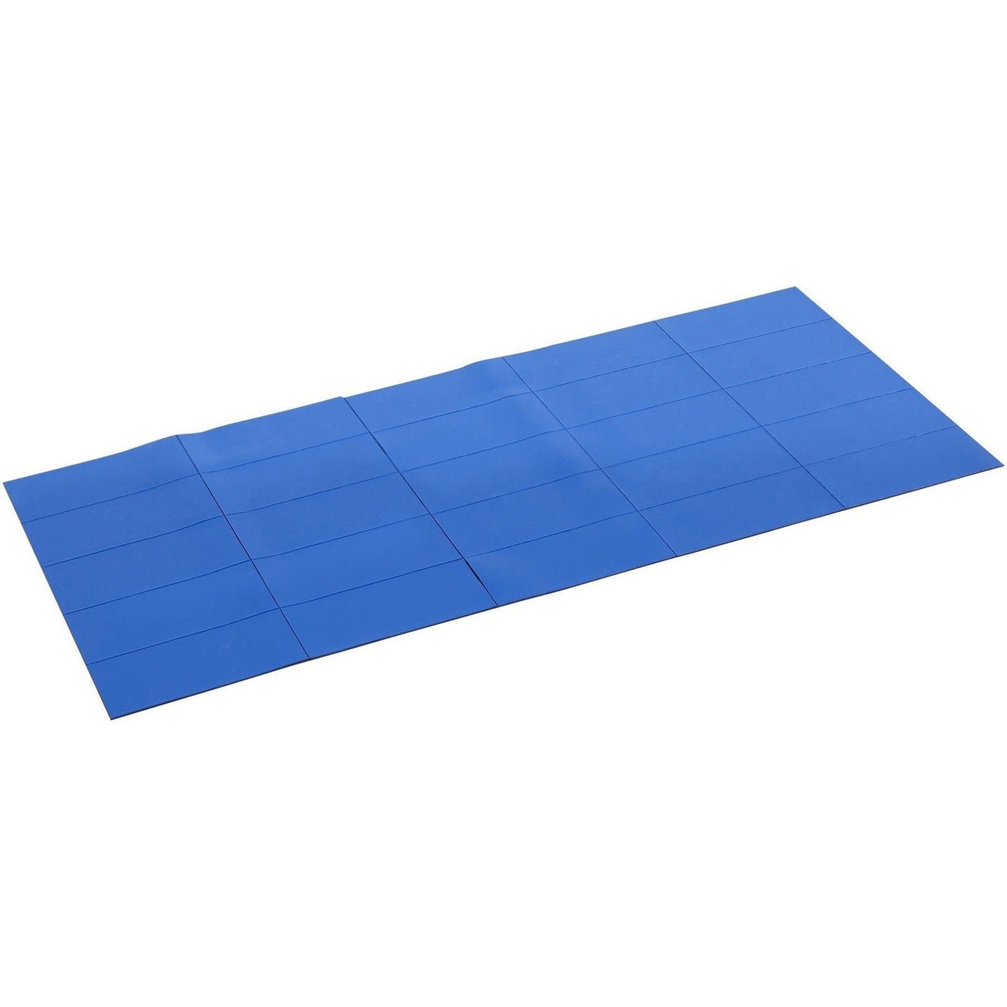 MasterVision 2" Magnetic Dry Erase Strips 0.88" Length x 2" Width - Blue - For Board, Color Coding - 25 / Pack (FM2401)