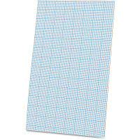 Ampad Graph Pad 40 Sheets - Glue - 20 lb Basis Weight - Legal - 8 1/2" x 14" Sheet Size - White Paper - Chipboard Backing - 1 Pad (22028)