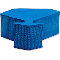 Lorell Door Wedge Foam - Blue - 1 Each (LLR42590)