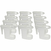 Genuine Joe Toilet Bowl Mop Caddy White - 12 / Carton (GJO85121CT)
