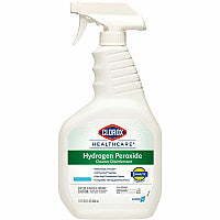 Clorox Healthcare Hydrogen Peroxide Cleaner Disinfectant Spray 32 fl oz (1 quart) - Recommended For: Odor Remover - Disinfectant, Non-corrosive, Virucidal, Anti-bacterial - Clear - 1 Each (30828)