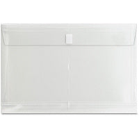 Business Source Legal File Pocket 8 1/2" x 14" - 1" Expansion - Clear - 1 Each (BSN02019)