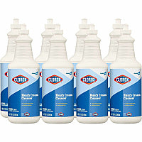Clorox Commercial Solutions Bleach Cream Cleanser 32 fl oz (1 quart) - Clear - 256 / Bundle (30613BD)