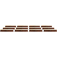Genuine Joe 24" Push Broomhead Palmyra Bristle - 24" Overall Length - 12 / Carton (GJO99652CT)