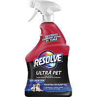 Resolve Ultra Stain/Odor Remover For Cat, Dog - Recommended for Stain Removal, Odor Removal, Urine Stain, Feces, Urine Smell, Vomit, Red Wine, Juice, Residue, Food Stain - Fresh Scent - 1 quart - 6 / Carton (99305CT)