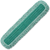 Rubbermaid Commercial HYGEN 36" Fringed Dust Mop Pad 36" Width - MicroFiber - 6 / Carton (Q438CT)