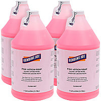 Genuine Joe Pink Lotion Soap 1 gal - Hand, Skin - Pink - Rich Lather - 4 / Carton (GJO02107CT)