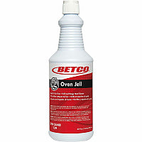 Betco Oven Jell Ready-To-Use Oven/Grill/Range Hood Cleaner Ready-To-Use - 32 oz (2 lb) - Citrus Scent - Amber, Orange - 1 Each (1391200)