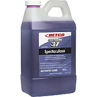 Betco Spectaculoso General Cleaner - FASTDRAW 37 Concentrate - 67.6 fl oz (2.1 quart) - Lavender Scent - Deodorize, Phosphate-free, Rinse-free, Spill Proof, Chemical Resistant, Butyl-free - Purple - 1 Each (10234700)