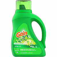 Gain Detergent With Aroma Boost 46 fl oz (1.4 quart) - Original Scent - Green - 1 Bottle (55861)