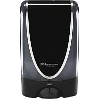 SC Johnson TouchFREE Ultra Dispenser Automatic - 1.27 quart Capacity - Support 4 x D Battery - Compact, Touch-free, Locking Mechanism, Wear Resistant, Tear Resistant, Wall Mountable - Black - 1 Each (TF2BLK)