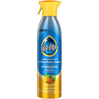 Pledge Everyday Clean Antibacterial Multisurface Cleaner 9.7 fl oz (0.3 quart) - Fresh Citrus Scent - Anti-bacterial - Blue - 6 / Carton (336276CT)