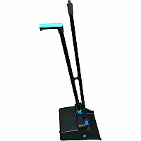 Genuine Joe Lobby Dust Pan Combo Kit Blue, Black - 1 Each (GJO02409)