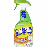 fantastik(R) Disinfectant Cleaner For Multi Surface, Multipurpose - Spray - 32 fl oz (1 quart) - Fresh Scent - Disinfectant, Deodorize, Pleasant Scent - Green - 1 Each (366095)