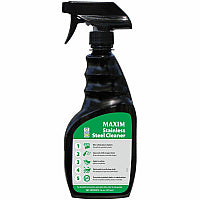 Midlab Stainless Steel Cleaner For Stainless Steel - Spray - 16 fl oz (0.5 quart) - Long Lasting, Fingerprint Resistant, Non-flammable, Petroleum Free, Streak-free, Smudge Resistant - Black - 6 / Carton (95450006)