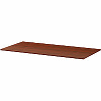 Lorell Essentials Modular Conference Tables 1" Height x 94" Width x 47" Depth - Band Edge - Finish: Mahogany - Modular, Smooth Surface - For Conference Room, Meeting, Office (LLR16310)