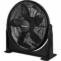 ESM 20" Circular Fan 3 Speed - Quiet Operation - Black (KM60049BK)