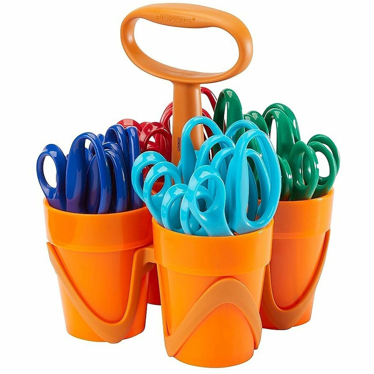 Fiskars Classpack Scissors Caddy with Pointed-Tip Kids Scissors (1071263)