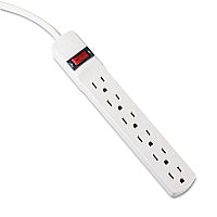 Innovera Power Strip, 6 Outlets, 6 ft Cord, Ivory (IVR73306)