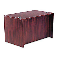 Alera Valencia Series Straight Front Desk Shell, 47.25" x 29.5" x 29.63", Mahogany (ALEVA214830MY)