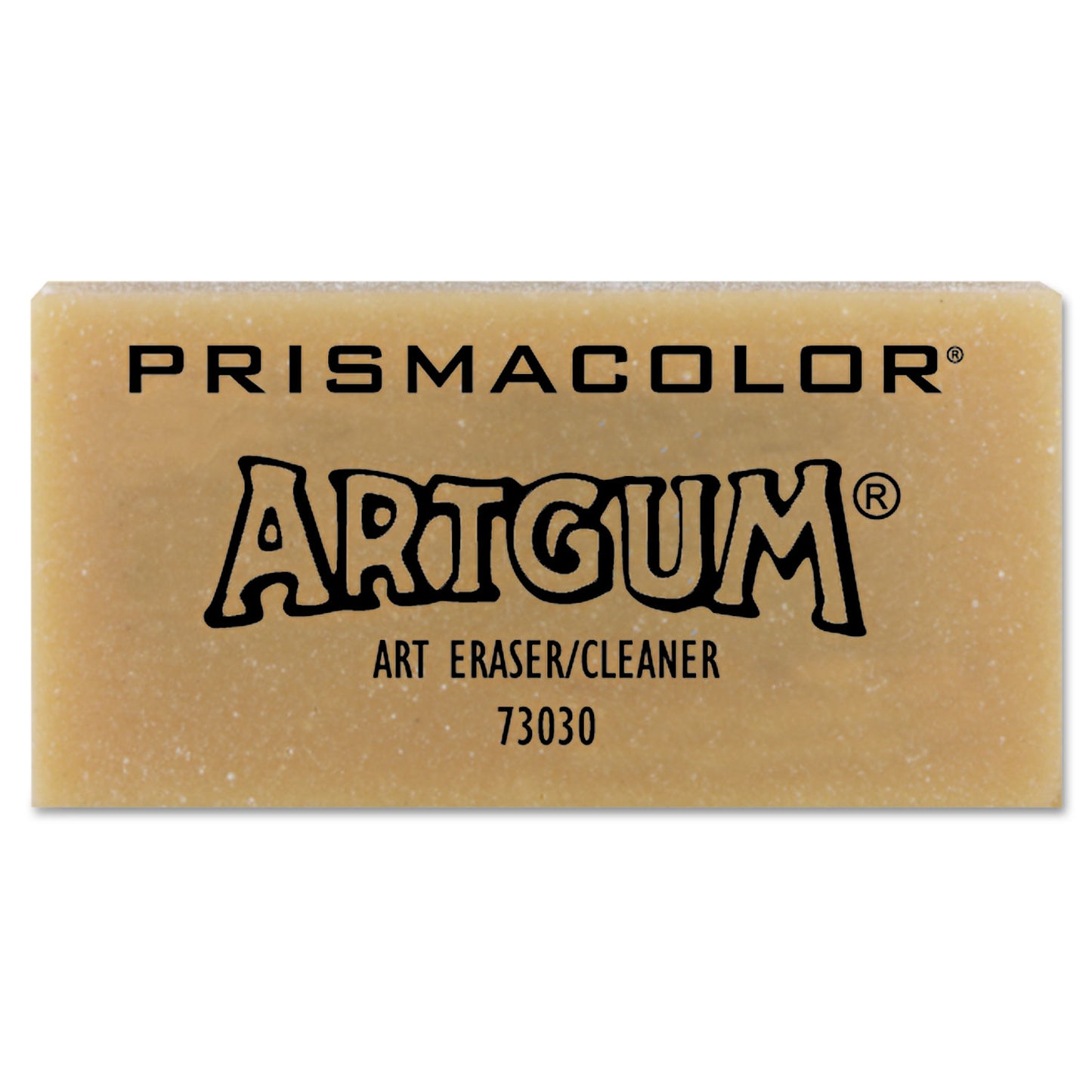 Prismacolor ARTGUM Eraser, For Pencil Marks, Rectangular Block, Large, Off White, Dozen (73030)