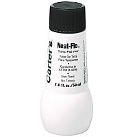 Carter's Neat-Flo Stamp Pad Inker, 2 oz Bottle, Black (21448)