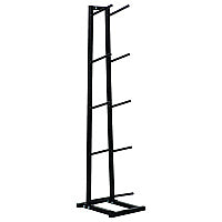 Champion Sports Single Medicine Ball Tree, 11" x 15" x 52", Black (MBR1)