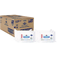 Clorox Healthcare Bleach Germicidal Wipes, 1-Ply, 6.75 x 9, Unscented, White, 100 Wipes/Flat Pack, 6 Packs/Carton (32621)
