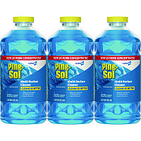 Pine-Sol CloroxPro Multi-Surface Cleaner Concentrated, Sparkling Wave Scent, 80 oz Bottle, 3/Carton (60609CT)