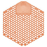 Fresh Products Wave 3D Urinal Deodorizer Screen, Mango Scent, Orange, 10/Box (3WDS60MAN)