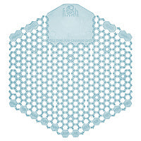 Fresh Products Wave 3D Urinal Deodorizer Screen, Ocean Mist Scent, Blue, 10/Box, 6 Boxes/Carton (3WDS60OMI)