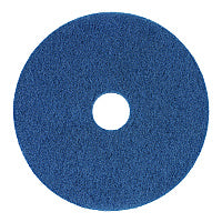 Boardwalk Scrubbing Floor Pads, 14" Diameter, Blue, 5/Carton (BWK4014BLU)