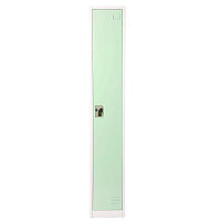 AdirOffice Steel Storage Locker, 1 Compartment, 12 x 12 x 72, Misty Green (I629201MGRN)