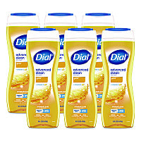 Dial Body Wash Advanced Clean Gold, Original Gold, 16 oz, 6/Carton (09119)