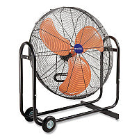 Global Industrial Portable Tilt Blower Drum Fan, 36", Black/Orange (258320)
