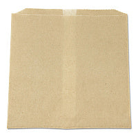 HOSPECO Waxed Napkin Liners for Most Swing-Top Type Receptacles , 8.5" x 7" x 8", Brown, 500/Carton (6802W)