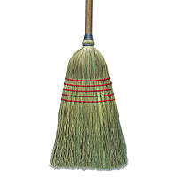 Boardwalk(R) Corn Broom, 56", Lacquered Wood Handle, Natural, 6/Carton (BWKBR10003)