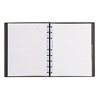 Blueline MiracleBind Notebook, 1-Subject, Medium/College Rule, Black Cover, (75) 9.25 x 7.25 Sheets (AF915081)