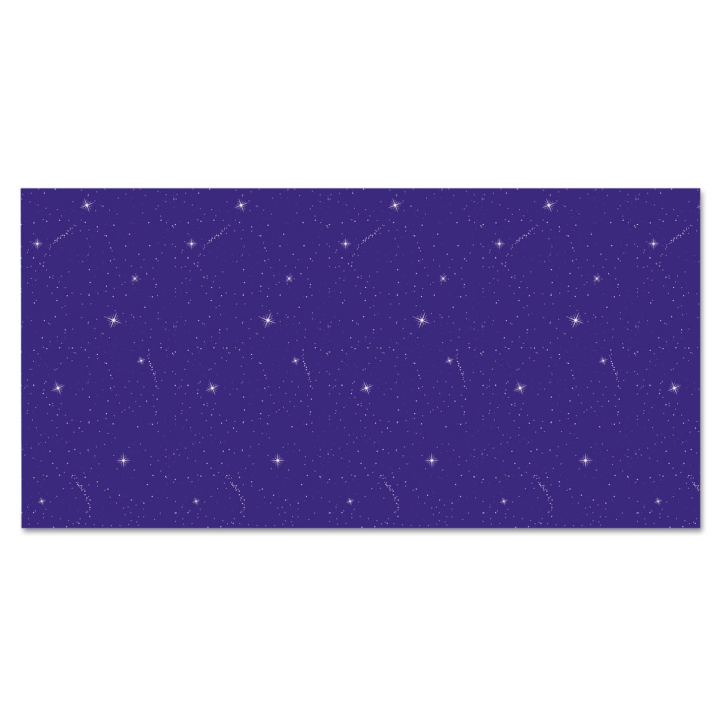 Pacon Fadeless Designs Bulletin Board Paper, Night Sky, 50 ft x 48", Blue/Silver (56225)