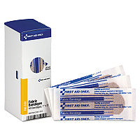 First Aid Only Refill for SmartCompliance General Business Cabinet, Fabric Bandages, 1 x 3, 40/Box (FAE3101)