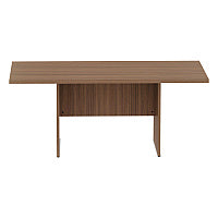 Alera Valencia Series Conference Table, Rectangular, 70.88w x 41.38d x 29.5h, Modern Walnut (ALEVA717242WA)