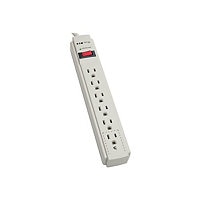 Tripp Lite Surge Protector Strip 120V 6 Outlet 8' Cord 990 Joule Flat Plug