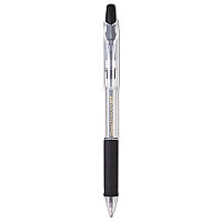 Pentel R.S.V.P. RT Ballpoint Pen, Retractable, Medium 1 mm, Black Ink, Clear Barrel, Dozen (BK93A)